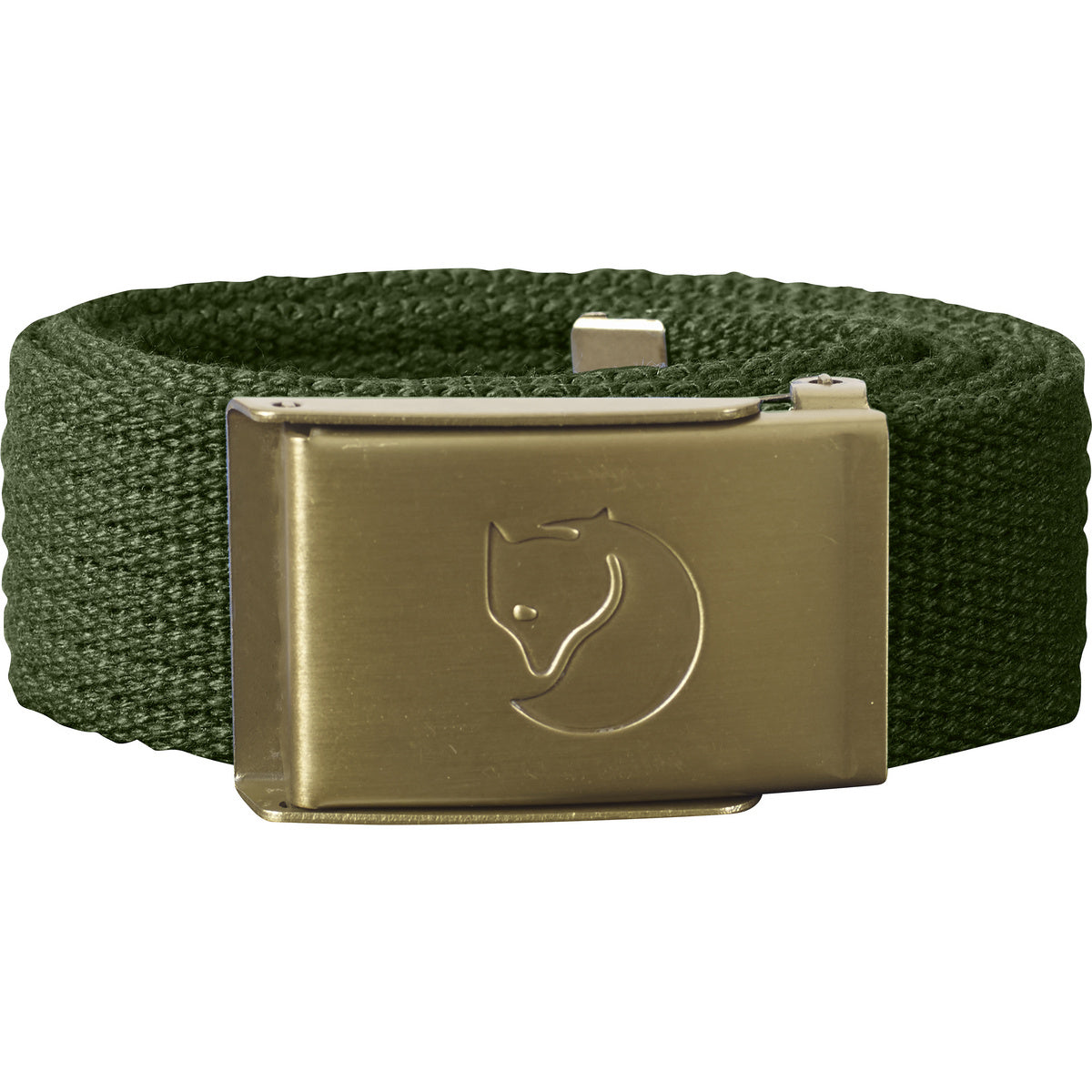 Kids Canvas Brass Belt