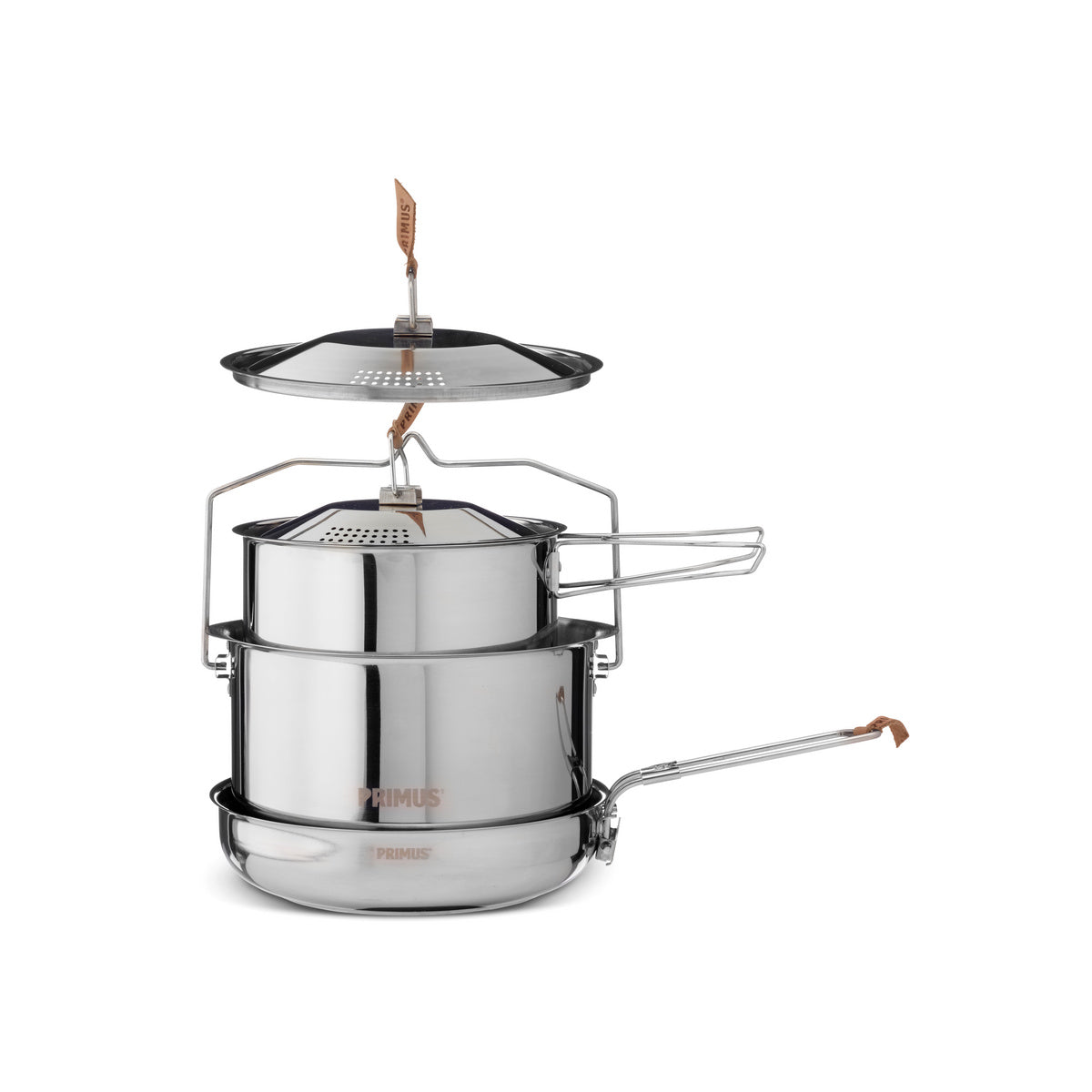 Campfire Cookset Edelstahl Large
