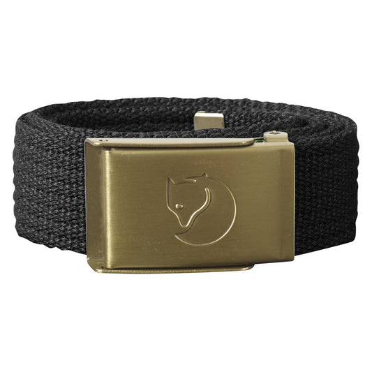 Kids Canvas Brass Belt