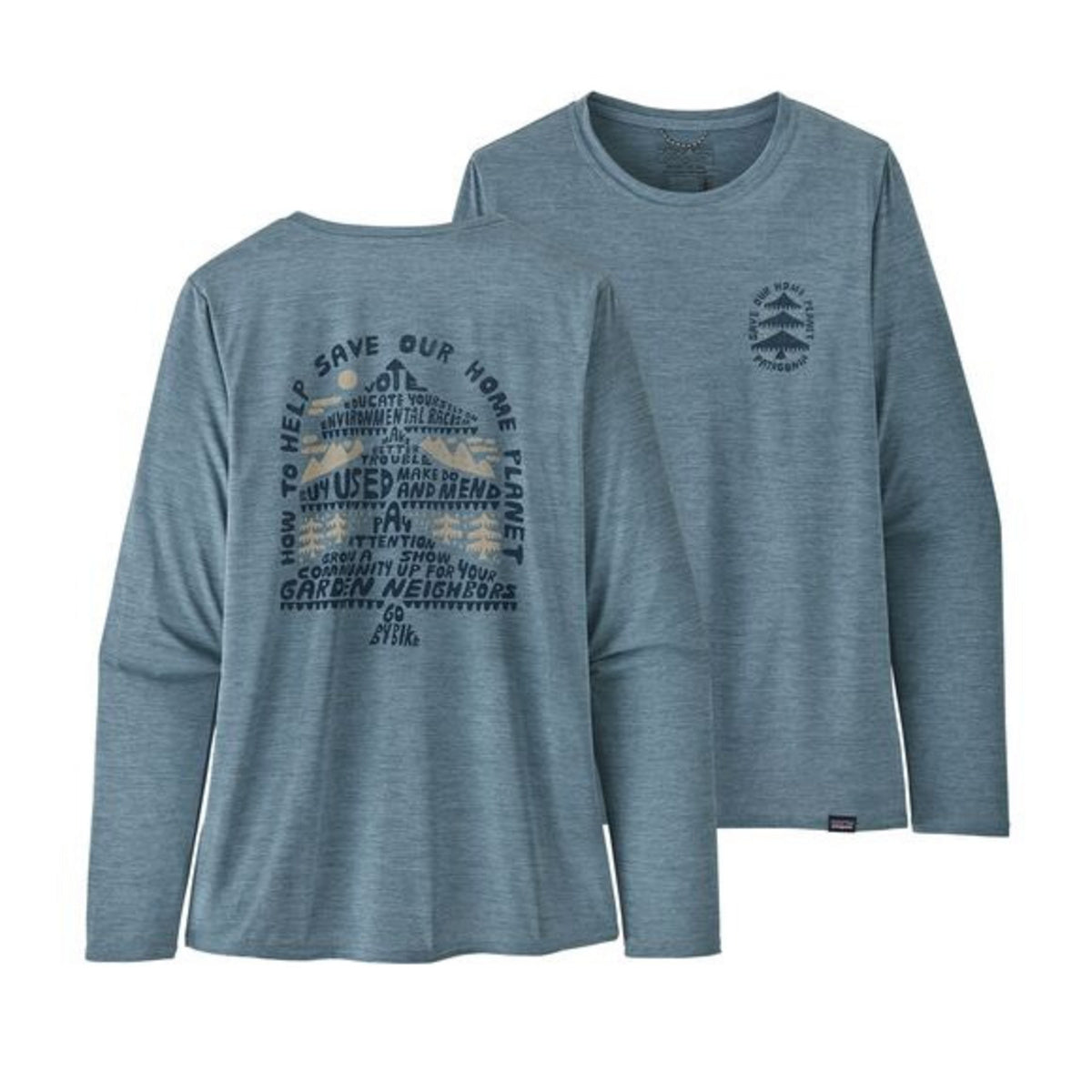 W's L/S Cap Cool Daily Graphic Shirt