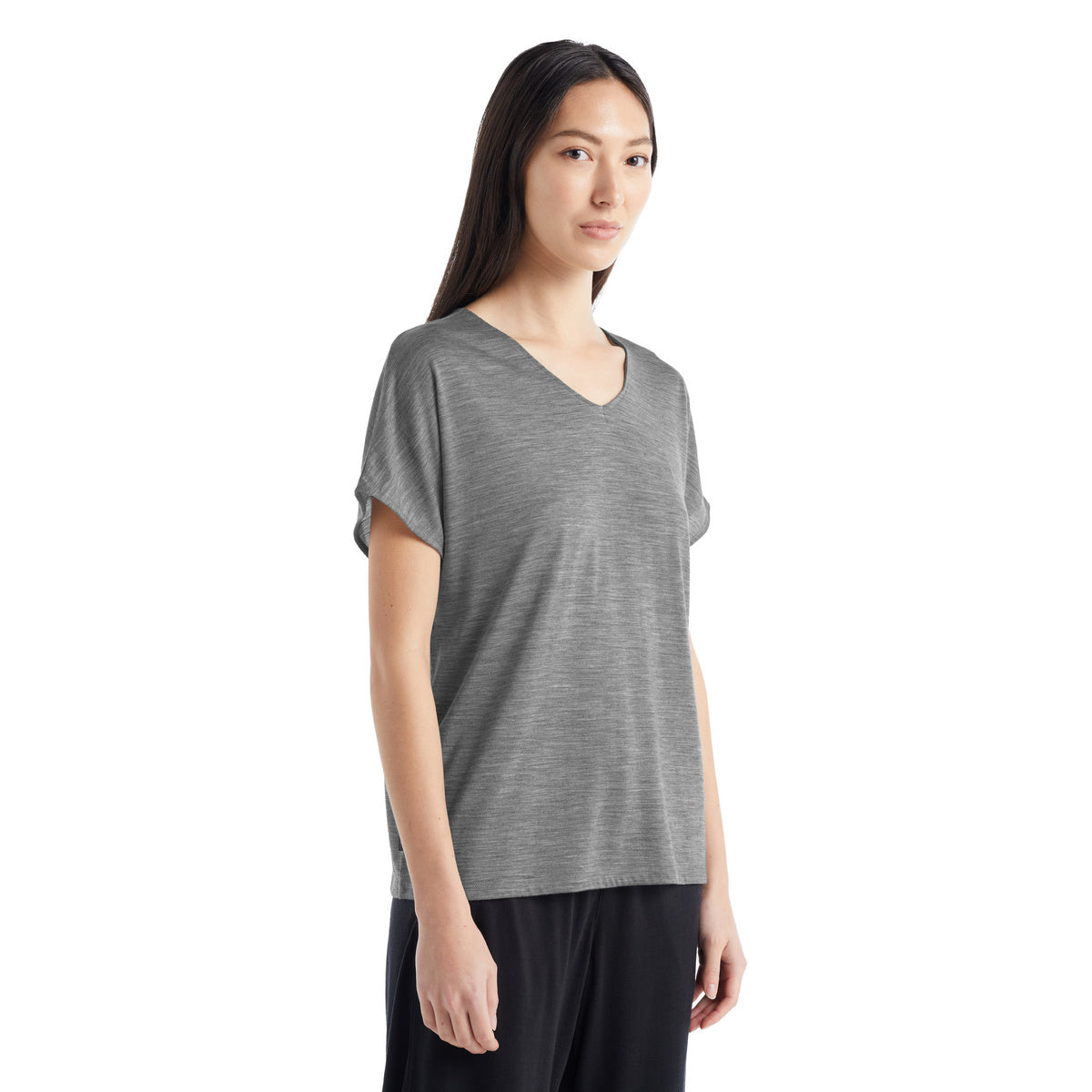 Wmns Merino Drayden Reversible SS Top