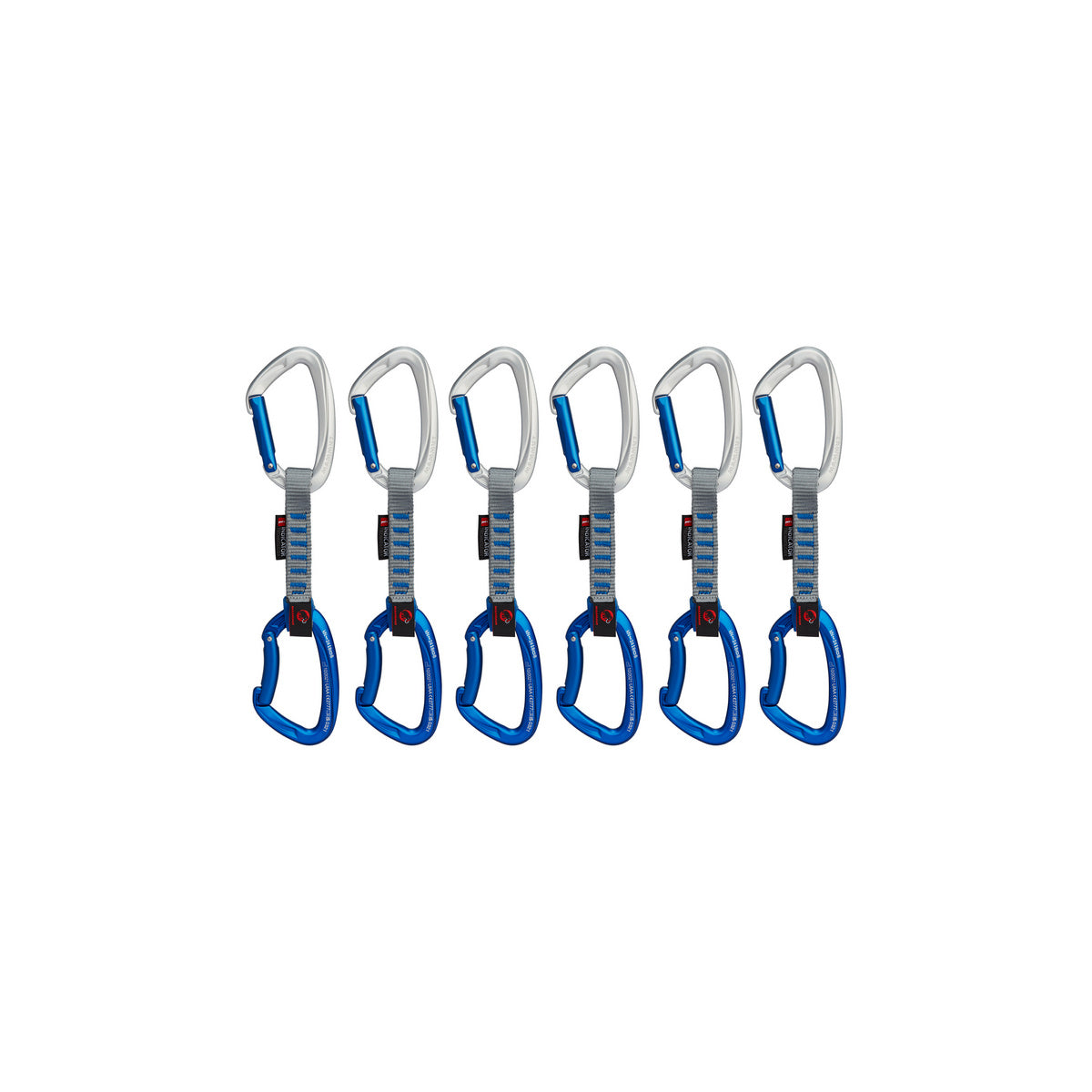 Crag Keylock 10 cm Indicator 6-Pack Quickdr