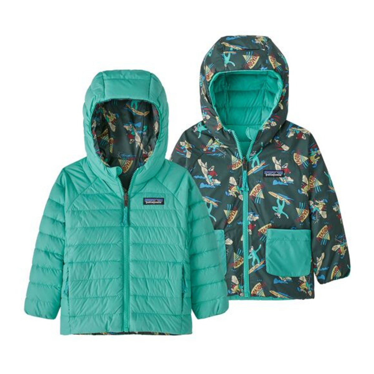 Baby Reversible Down Sweater Hoody