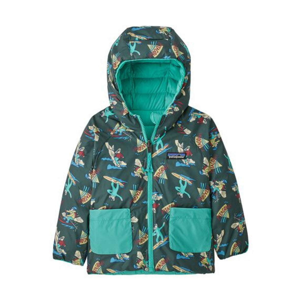 Baby Reversible Down Sweater Hoody