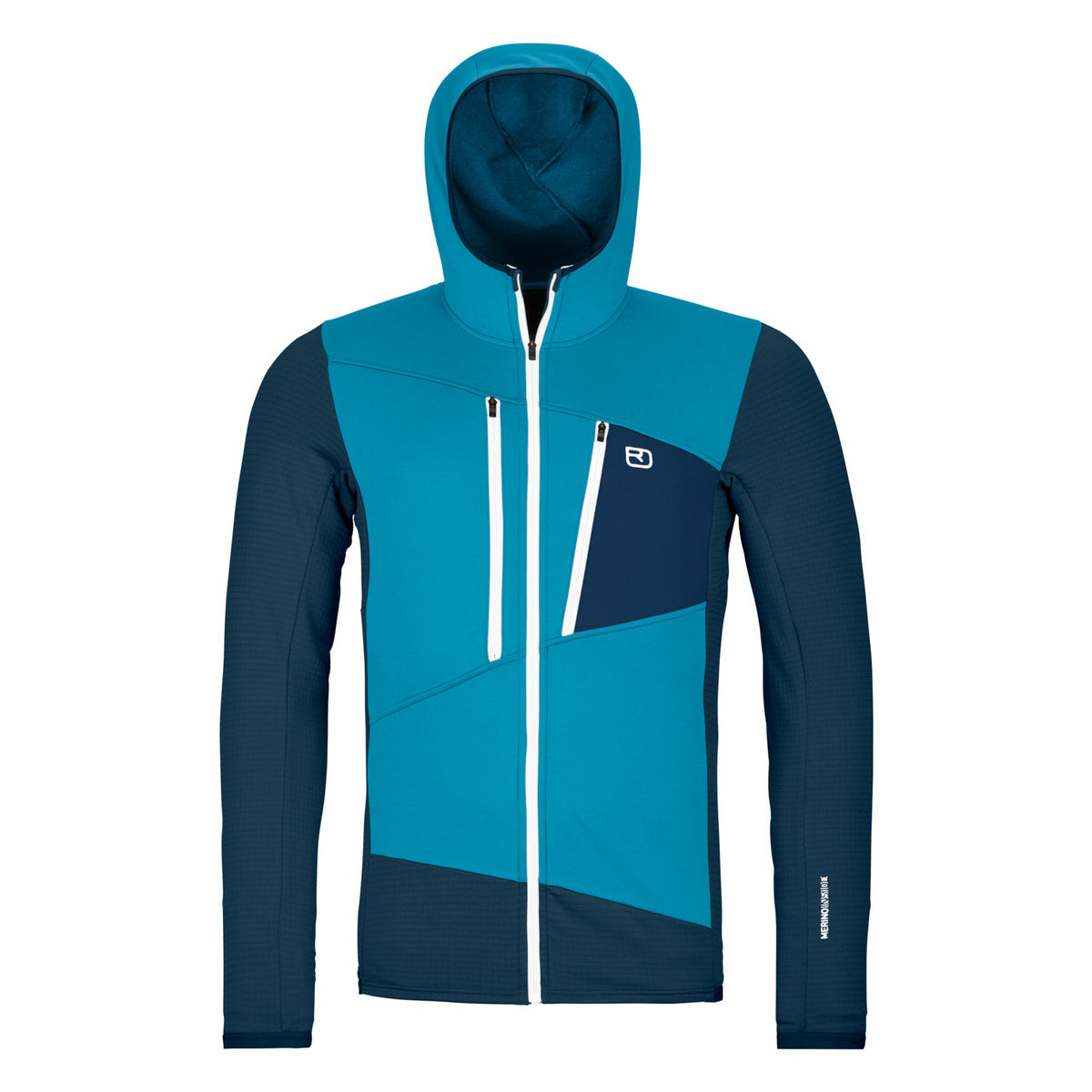 Fleece Grid Hoody M